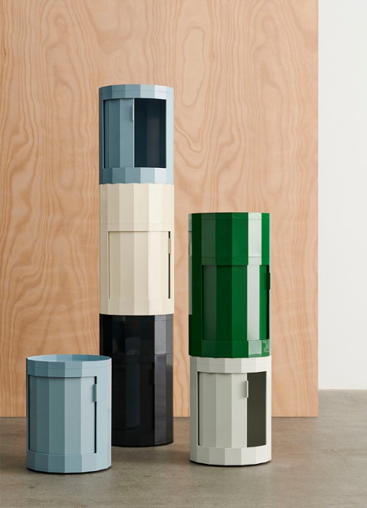 Hay Facet kast 38 x 66 cm - detail 4 groen