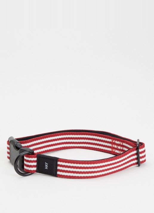 Hay Flat hondenriem M/L - voorkant 2 rood
