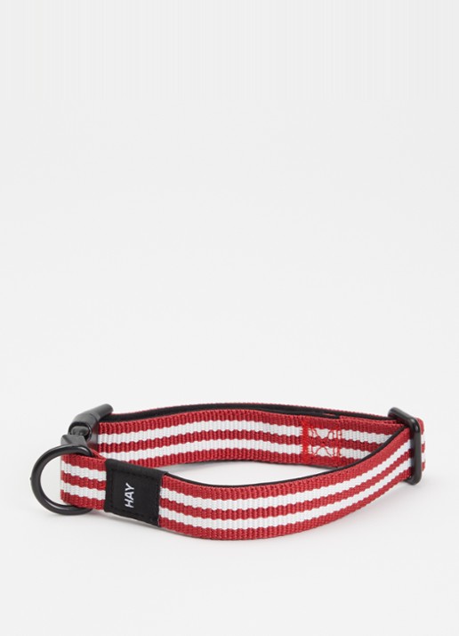 Hay Flat hondenriem S/M - voorkant 2 rood