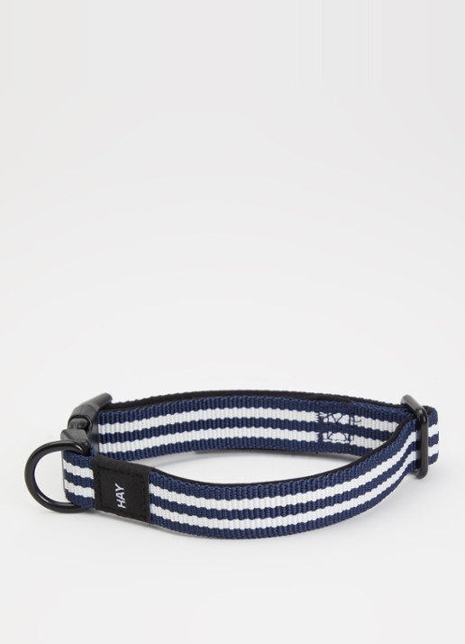 Hay Flat hondenriem S/M - voorkant 2 blauw