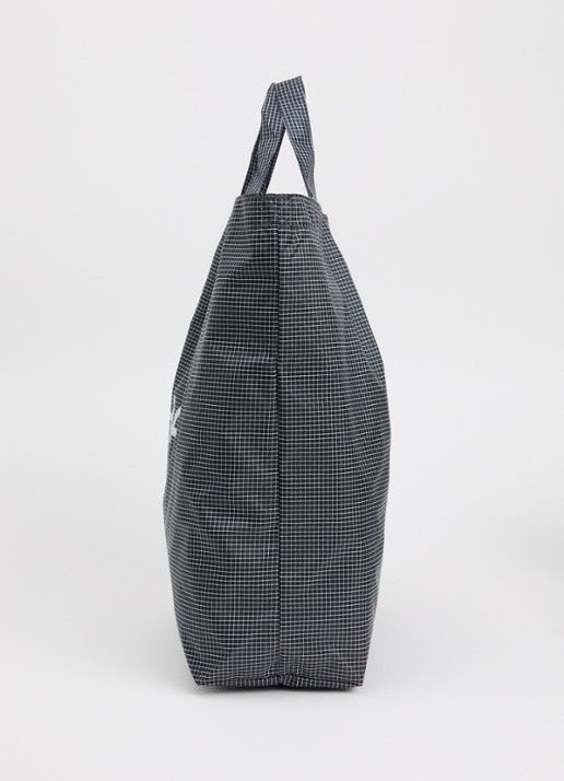 Hay Grid Crossover M crossbodytas met ruitdessin - detail 2 donkerblauw