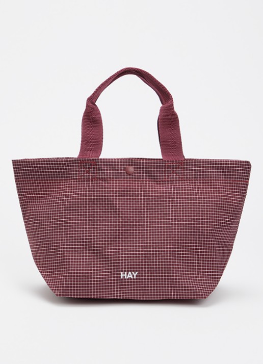 Hay Grid Everyday Mini shopper met ruitdessin