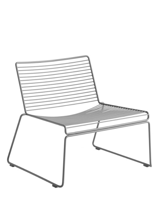 Hay Hee Lounge fauteuil buiten  - voorkant grijs