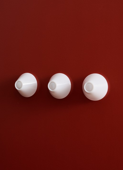 Hay Ono Flush Mount wandlamp 20 cm - detail wit