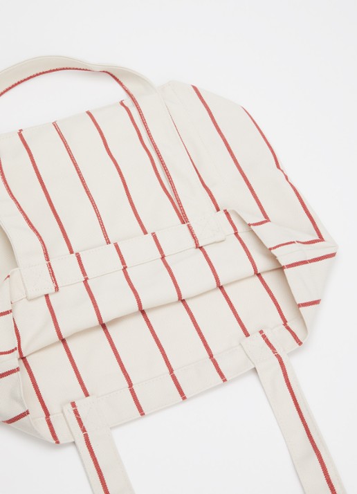 Hay Outdoor Market shopper met streepprint - detail 2 beige