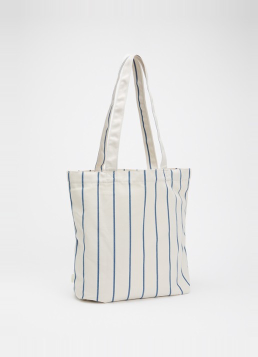 Hay Outdoor Market shopper met streepprint - achterkant multicolor