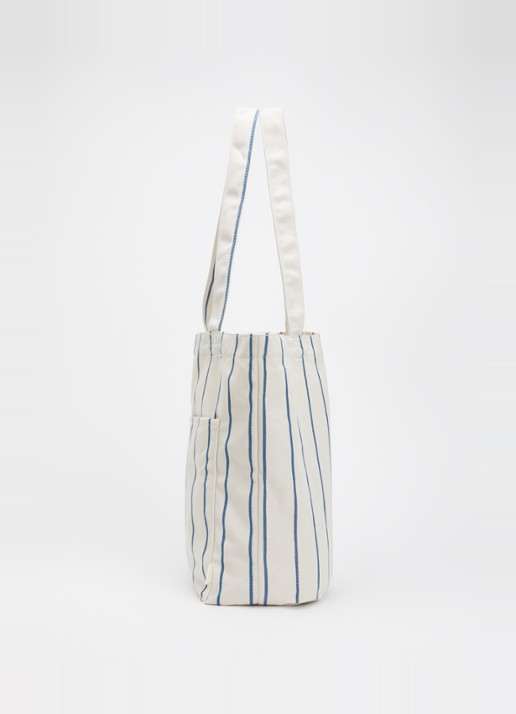 Hay Outdoor Market shopper met streepprint - detail 3 multicolor