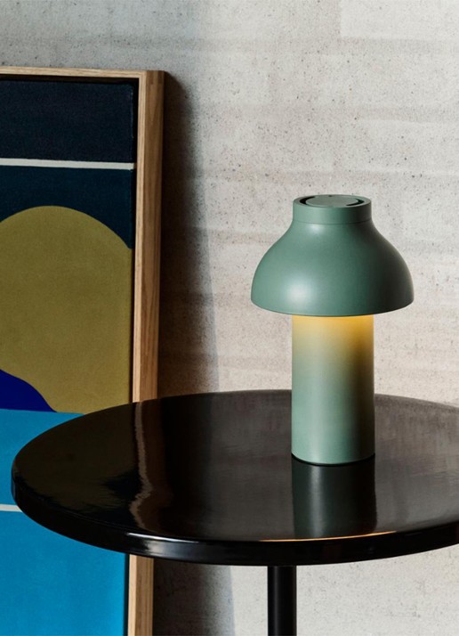 Hay Pc portable lamp no 2 - achterkant 3 groen