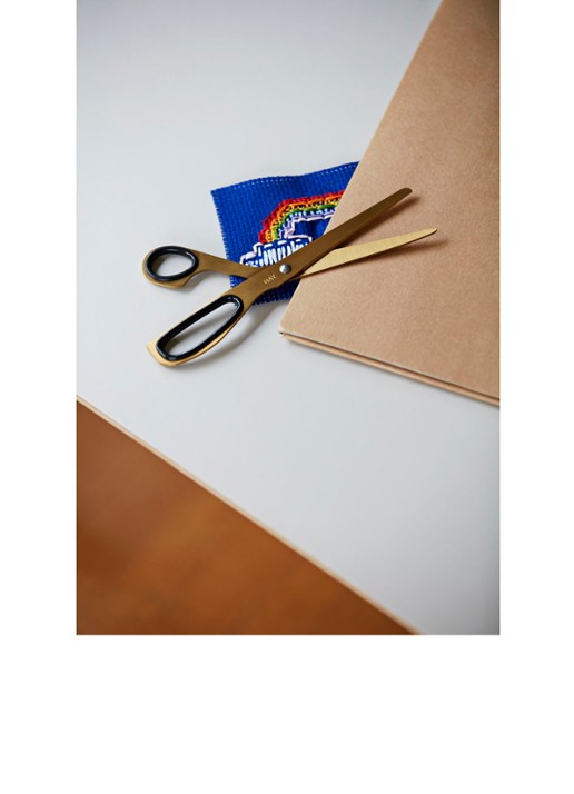 Hay Scissors design schaar van koper - voorkant 2 undefined