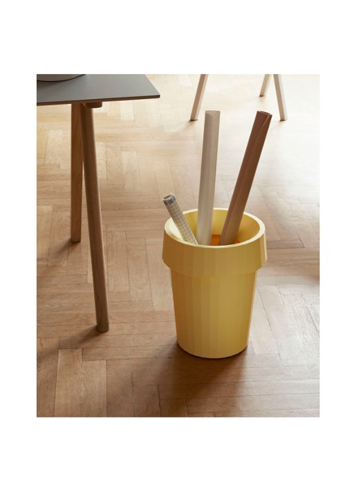 Hay Shade Bin prullenbak 14 liter - voorkant 3 lichtgeel