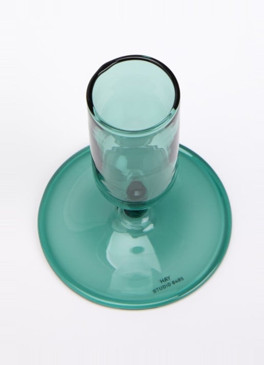 Hay Tiny vaas 8,5 cm - voorkant 2 turquoise
