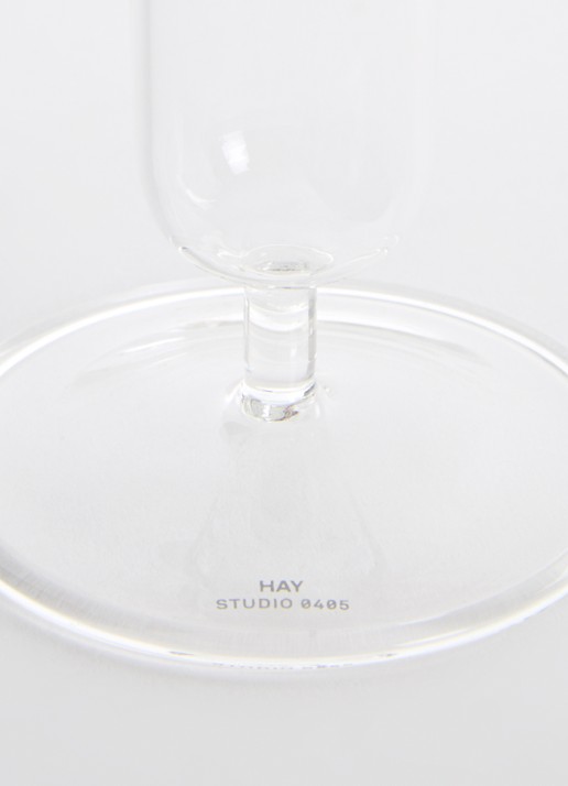 Hay Tiny vaas 8,6 cm - voorkant 2 transparant
