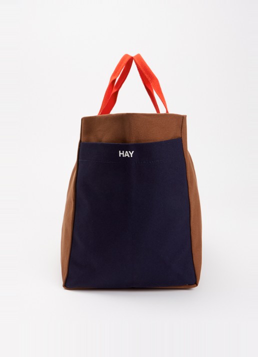 Hay Weekend Small shopper van canvas - detail 4 bruin