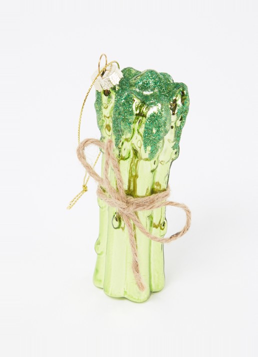 HD Collection Asperges kersthanger 11 cm - detail 3 groen