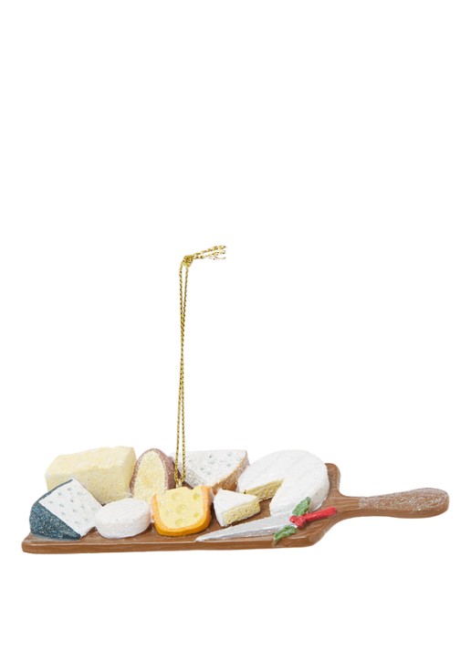 HD Collection Cheese Plate Kaasplateau kersthanger 14 cm
