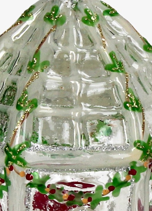 HD Collection Kas kersthanger 12,3 cm - detail groen