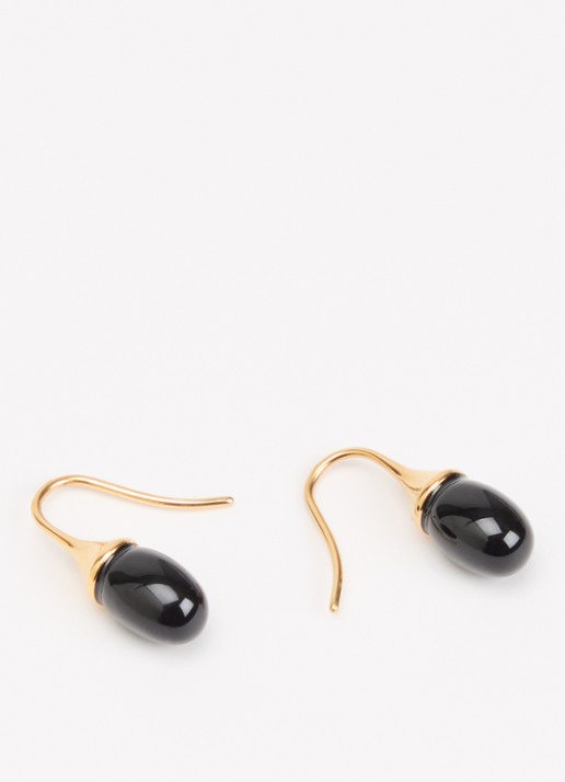 Heaven Mayhem Odette oorhangers verguld - detail goud