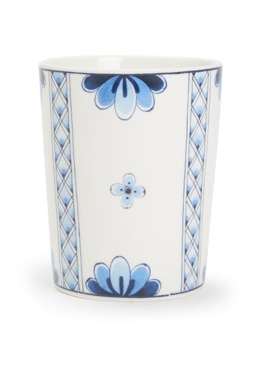 Heinen Delfts Blauw Filigrane Baroque kopje 22 cl