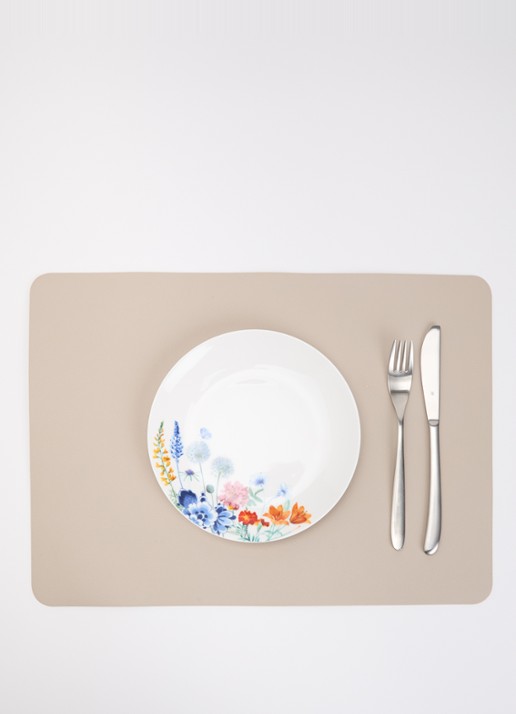 Heinen Delfts Blauw Wildbloemen ontbijtbord 20 cm - detail 2 wit