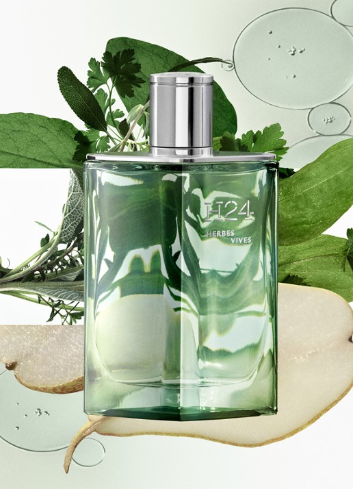 HERMÈS H24 Herbes Vives Eau de Parfum - voorkant 4 beige