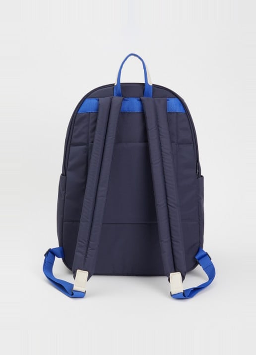 Herschel Supply Beatrix rugzak met 16 inch laptopvak en uitneembaar etui - achterkant 3 blauw