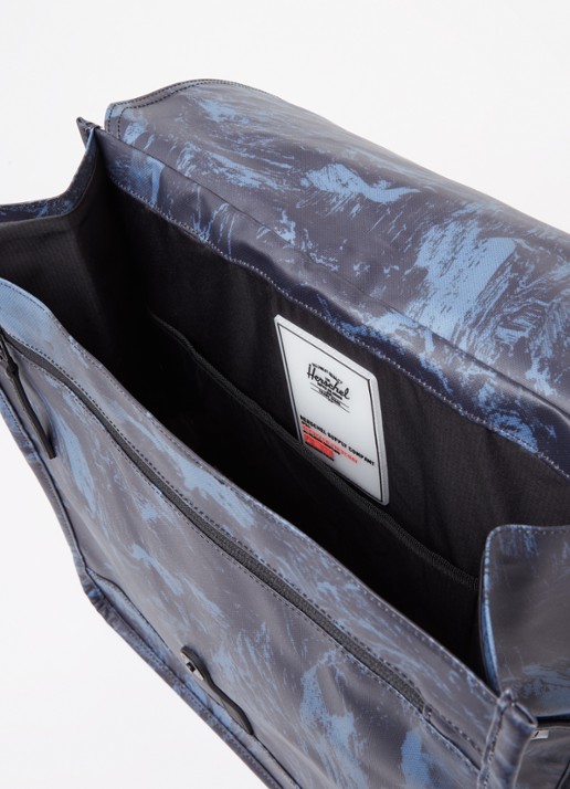 Herschel Supply City rugzak met logo - detail 3 blauw