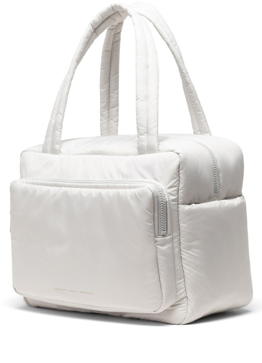 Herschel Supply Cloudform handtas met logo - voorkant 4 metallic