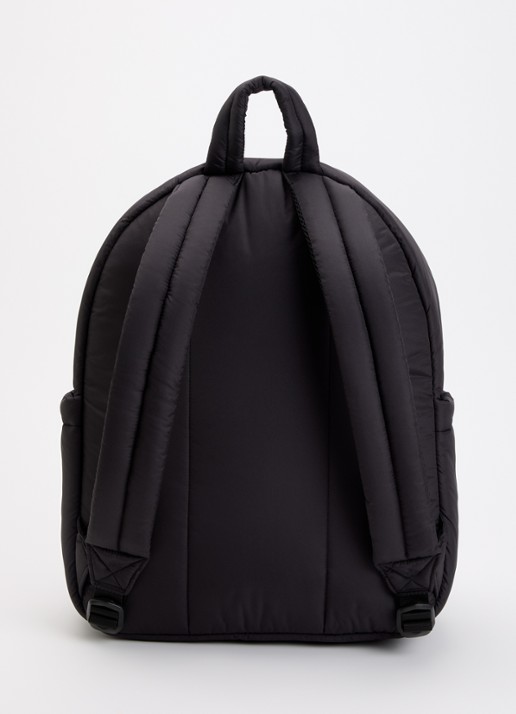 Herschel Supply Cloudform rugzak met 16 inch laptopvak - achterkant 3 zwart