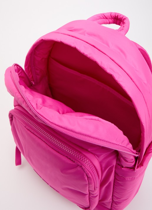Herschel Supply Cloudform rugzak met 16 inch laptopvak - detail fuchsia