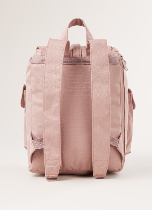 Herschel Supply Dawson S rugzak met logopatch  - detail oudroze