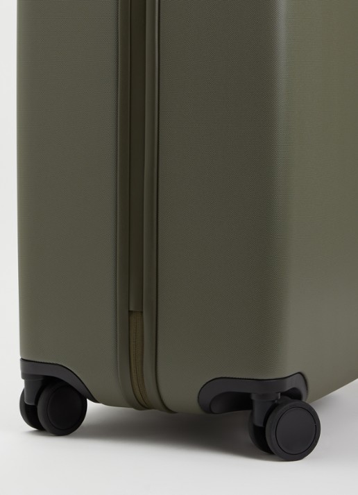 Herschel Supply Heritage Hardshell spinner large 81 cm - detail olijfgroen