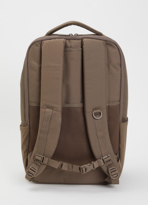 Herschel Supply Kaslo M rugzak met 16 inch laptopvak  - achterkant 3 khaki