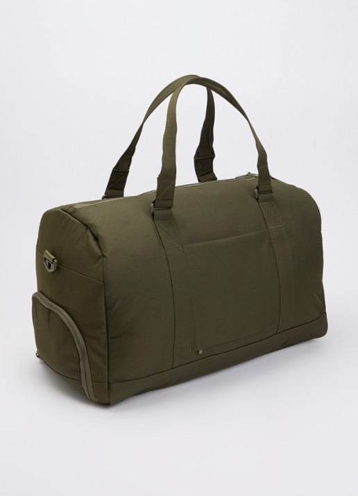 Herschel Supply Novel Tech weekendtas  met afneembare schouderriem - achterkant donkergroen