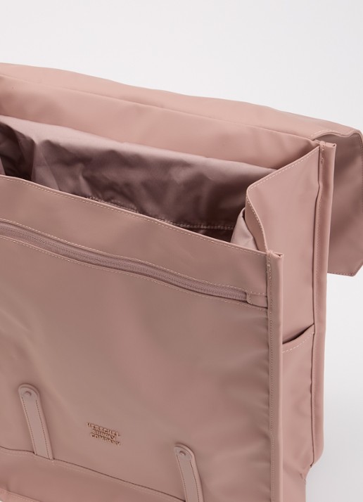 Herschel Supply Survey rugzak met 16 inch laptopvak en waterafstotende coating - detail 2 oudroze