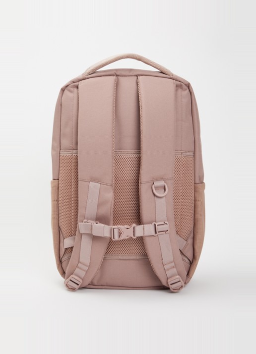 Herschel Supply Tech Division Kaslo rugzak met 15 inch laptopvak - achterkant oudroze