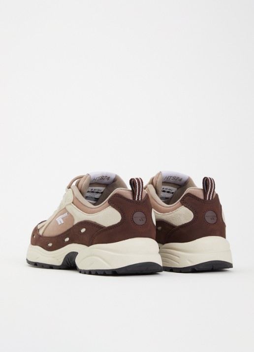 Hi-Tec HTS Flash ADV Racer sneaker met suède details en logo - achterkant 4 bruin