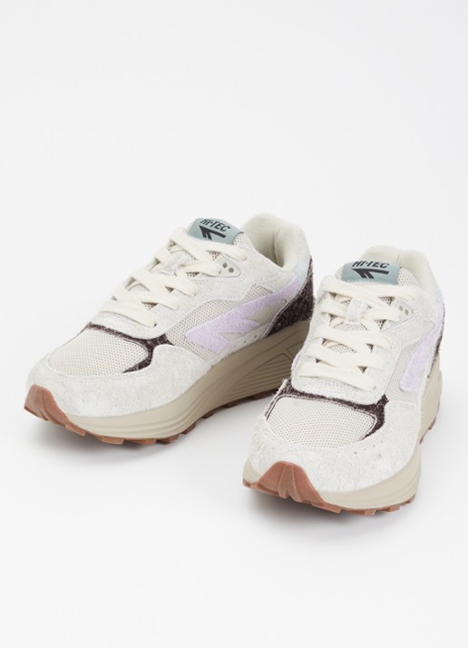Hi-Tec HTS Shadow RGS sneaker met details van suède - detail 4 lichtgrijs