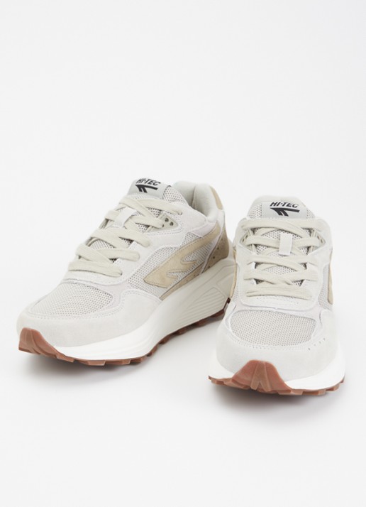 Hi-Tec HTS Shadow RGS sneaker met details van suède - detail 4 lichtgrijs