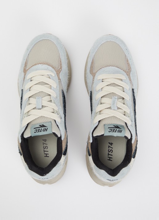 Hi-Tec HTS Shadow RGS sneaker met details van suède - detail 2 lichtblauw