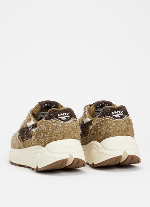 Hi-Tec HTS Shadow RGS sneaker met suède details - achterkant 2 camel