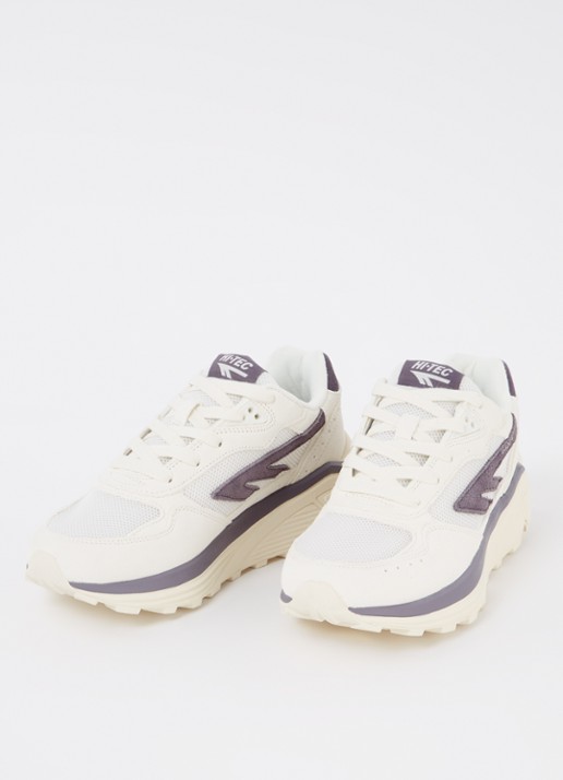 Hi-Tec HTS Shadow RGS sneaker met suède details - detail 3 ivoor