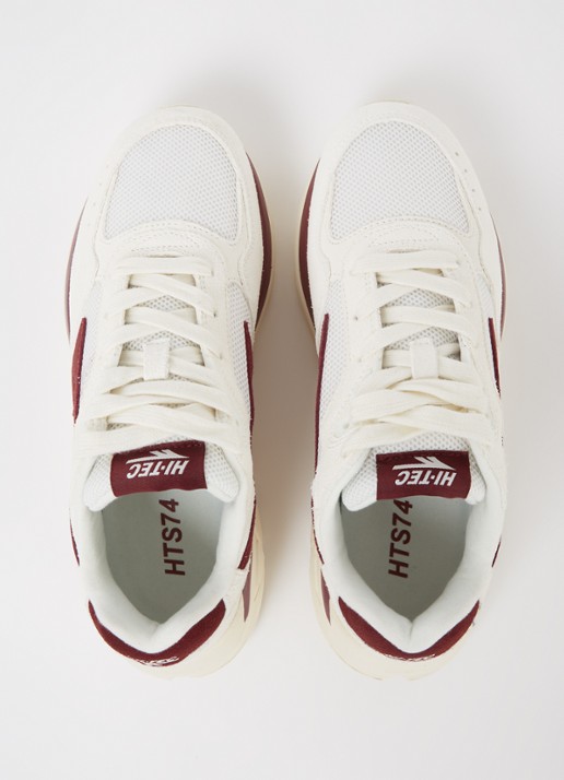 Hi-Tec HTS Shadow RGS sneaker met suède details - detail 5 donkerrood