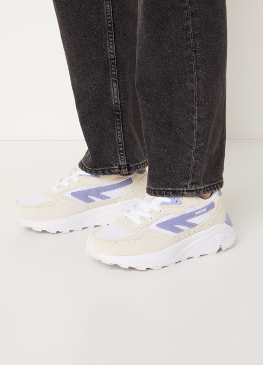 Hi-Tec HTS Shadow RGS sneaker met suède details - voorkant 2 violet