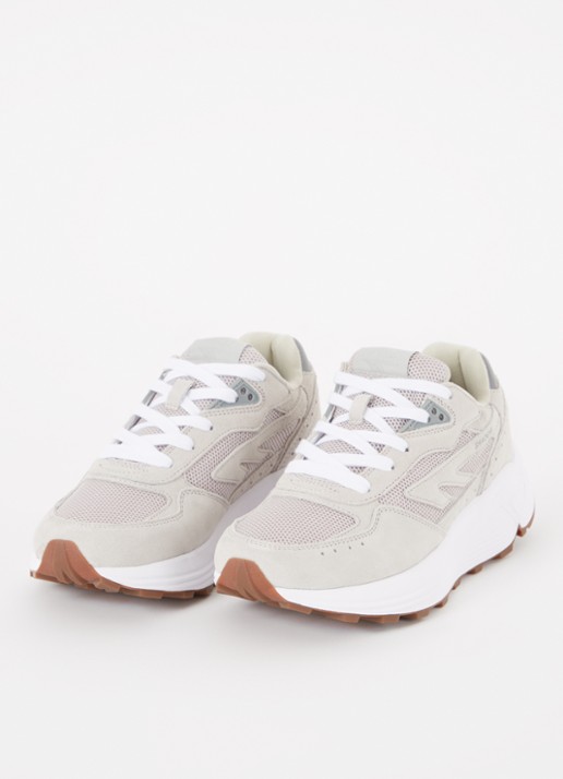 Hi-Tec HTS Shadow RGS sneaker met suède details - detail lichtgrijs