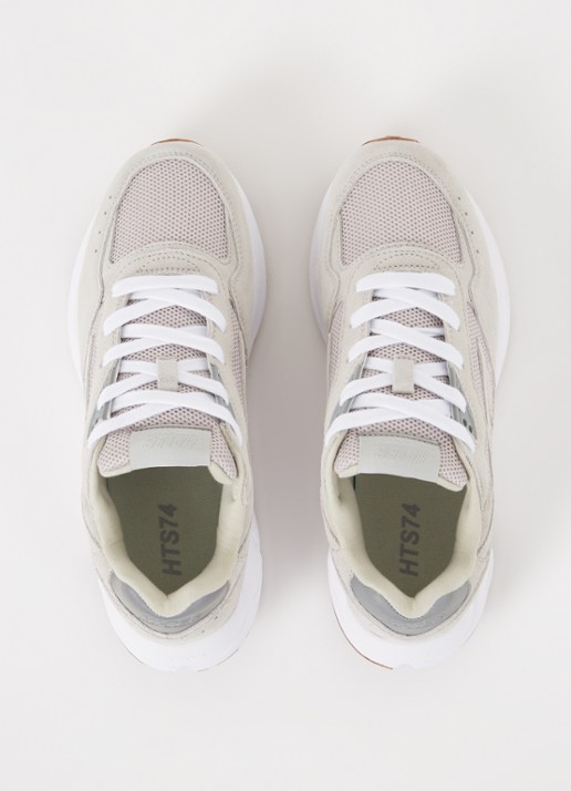 Hi-Tec HTS Shadow RGS sneaker met suède details - detail 3 lichtgrijs