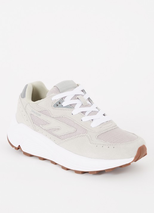 Hi-Tec HTS Shadow RGS sneaker met suède details - voorkant 5 lichtgrijs