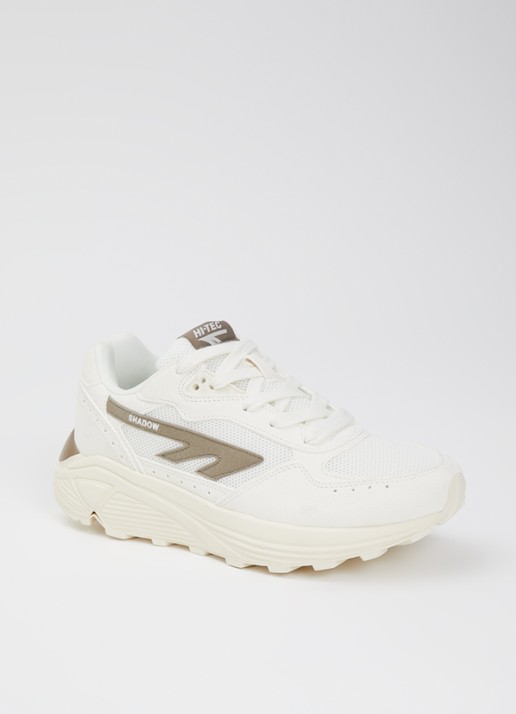 Hi-Tec HTS Shadow RGS sneaker met suède details - voorkant taupe