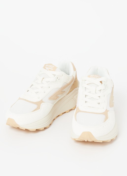 Hi-Tec HTS Shadow RGS sneaker met suède details - detail creme