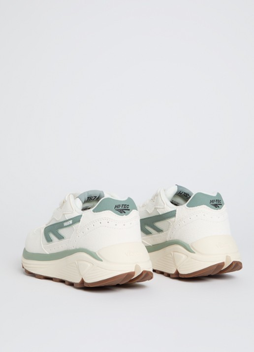Hi-Tec HTS Shadow RGS sneaker met suède details - achterkant groen