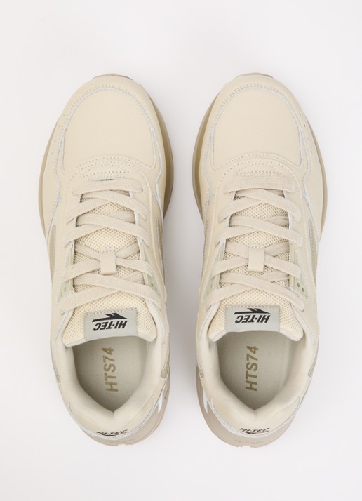Hi-Tec HTS Shadow RGS sneaker van leer met logo - detail 2 beige